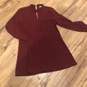 Karlie maroon dress
